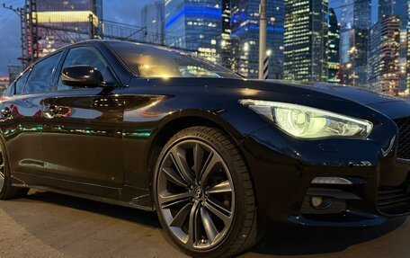 Infiniti Q50 I рестайлинг, 2017 год, 1 900 000 рублей, 22 фотография