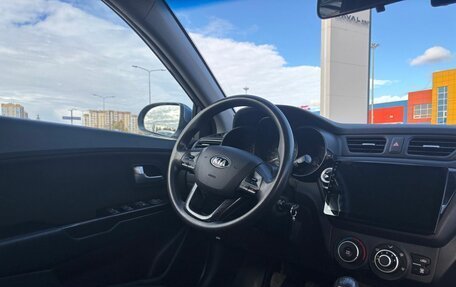 KIA Rio III рестайлинг, 2014 год, 1 050 000 рублей, 29 фотография