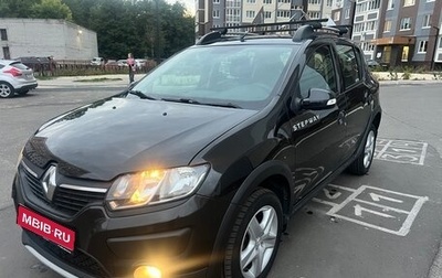 Renault Sandero II рестайлинг, 2017 год, 910 000 рублей, 1 фотография