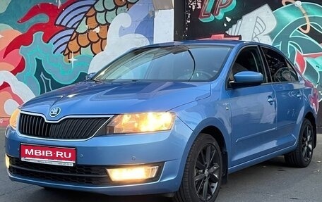 Skoda Rapid I, 2016 год, 1 100 000 рублей, 1 фотография
