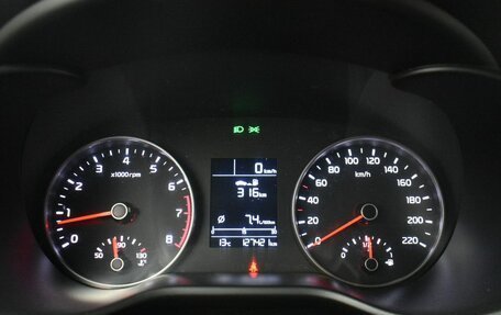 KIA Rio IV, 2017 год, 1 150 000 рублей, 14 фотография