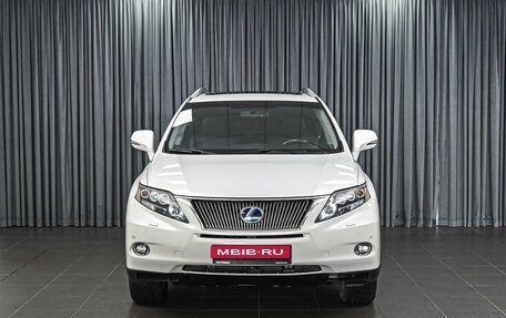 Lexus RX III, 2011 год, 2 259 000 рублей, 3 фотография