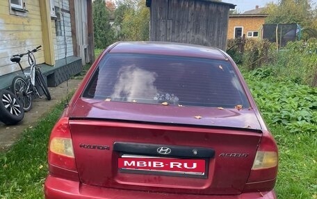 Hyundai Accent II, 2004 год, 70 000 рублей, 3 фотография