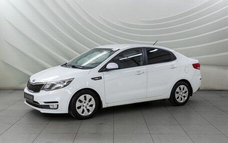 KIA Rio III рестайлинг, 2016 год, 898 000 рублей, 3 фотография