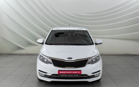 KIA Rio III рестайлинг, 2016 год, 898 000 рублей, 2 фотография