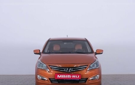 Hyundai Solaris II рестайлинг, 2015 год, 939 000 рублей, 3 фотография