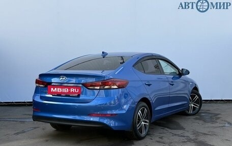 Hyundai Elantra VI рестайлинг, 2017 год, 1 380 000 рублей, 5 фотография