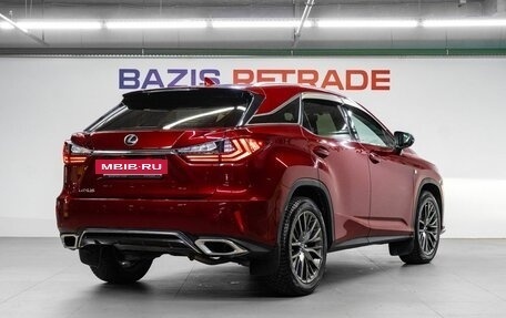 Lexus RX IV рестайлинг, 2016 год, 4 199 000 рублей, 6 фотография