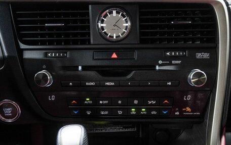 Lexus RX IV рестайлинг, 2016 год, 4 199 000 рублей, 23 фотография