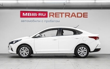 Hyundai Solaris II рестайлинг, 2021 год, 1 200 000 рублей, 9 фотография