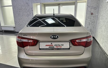 KIA Rio III рестайлинг, 2013 год, 885 000 рублей, 4 фотография