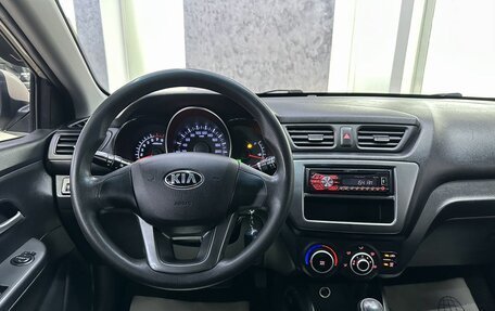 KIA Rio III рестайлинг, 2013 год, 885 000 рублей, 25 фотография