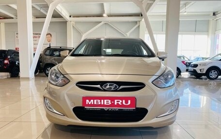 Hyundai Solaris II рестайлинг, 2011 год, 950 000 рублей, 2 фотография