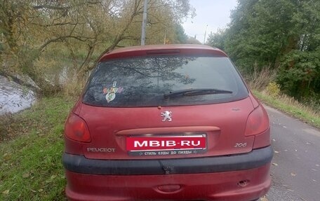 Peugeot 206, 2004 год, 150 000 рублей, 8 фотография