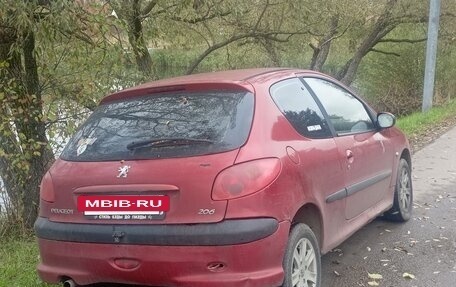 Peugeot 206, 2004 год, 150 000 рублей, 4 фотография