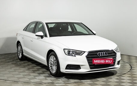 Audi A3, 2018 год, 1 999 700 рублей, 3 фотография