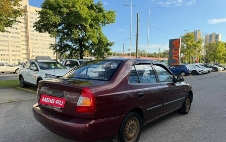 Hyundai Accent II, 2007 год, 349 000 рублей, 4 фотография