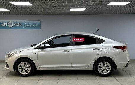 Hyundai Solaris II рестайлинг, 2018 год, 1 299 000 рублей, 8 фотография
