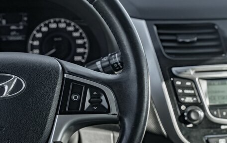 Hyundai Solaris II рестайлинг, 2011 год, 849 000 рублей, 17 фотография