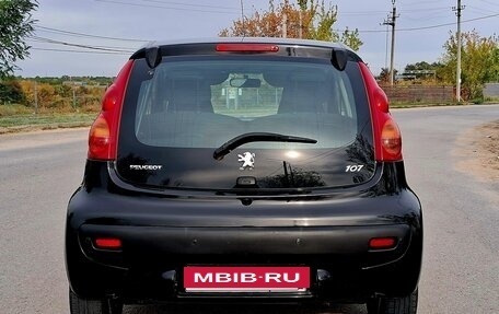 Peugeot 107 I рестайлинг, 2011 год, 485 000 рублей, 6 фотография