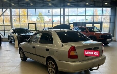 Hyundai Accent II, 2004 год, 249 000 рублей, 6 фотография