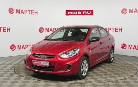 Hyundai Solaris II рестайлинг, 2011 год, 730 000 рублей, 1 фотография