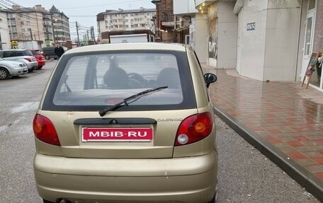 Daewoo Matiz I, 2008 год, 160 000 рублей, 3 фотография