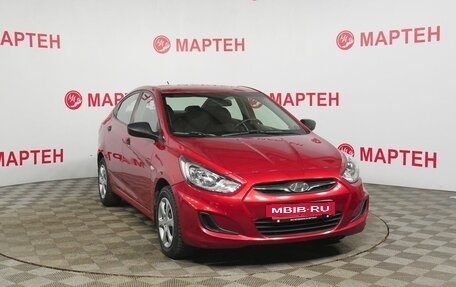 Hyundai Solaris II рестайлинг, 2011 год, 730 000 рублей, 3 фотография