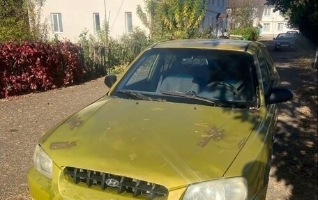 Hyundai Accent II, 2003 год, 145 000 рублей, 1 фотография