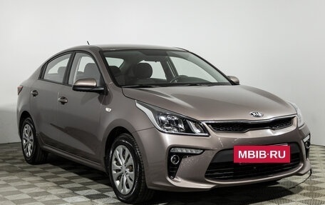 KIA Rio IV, 2019 год, 1 299 700 рублей, 3 фотография