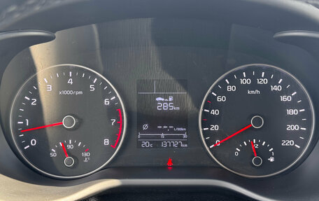 KIA Rio IV, 2017 год, 1 095 000 рублей, 12 фотография