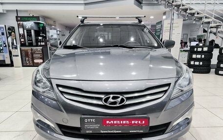Hyundai Solaris II рестайлинг, 2014 год, 930 000 рублей, 2 фотография
