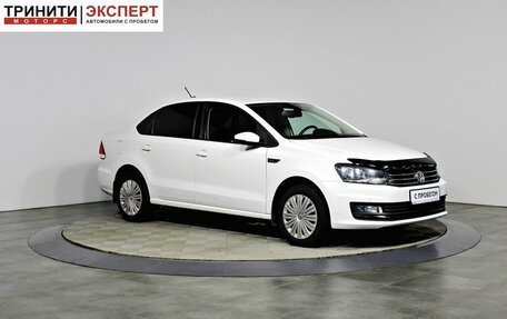 Volkswagen Polo VI (EU Market), 2017 год, 1 177 000 рублей, 3 фотография