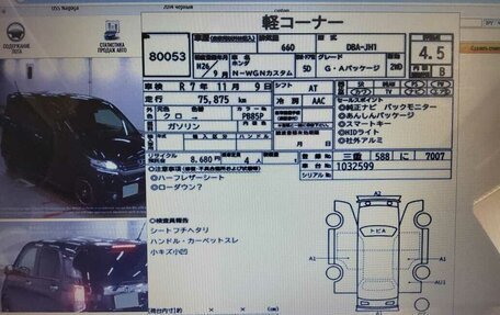 Honda N-WGN I рестайлинг, 2014 год, 779 000 рублей, 22 фотография