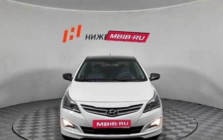 Hyundai Solaris II рестайлинг, 2014 год, 809 000 рублей, 2 фотография