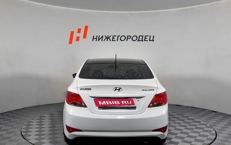 Hyundai Solaris II рестайлинг, 2014 год, 809 000 рублей, 6 фотография
