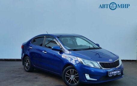 KIA Rio III рестайлинг, 2012 год, 809 000 рублей, 3 фотография