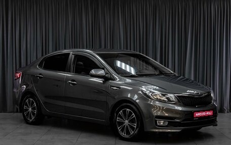 KIA Rio III рестайлинг, 2017 год, 1 189 000 рублей, 1 фотография