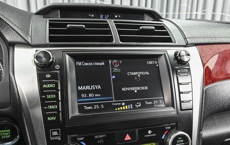 Toyota Camry, 2013 год, 1 289 000 рублей, 14 фотография