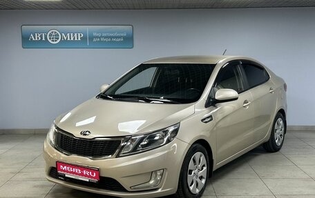 KIA Rio III рестайлинг, 2014 год, 909 000 рублей, 1 фотография