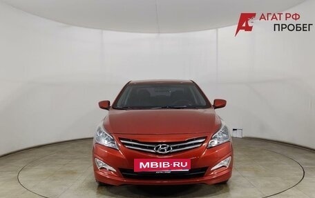 Hyundai Solaris II рестайлинг, 2014 год, 990 000 рублей, 2 фотография