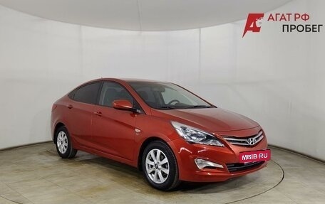 Hyundai Solaris II рестайлинг, 2014 год, 990 000 рублей, 3 фотография