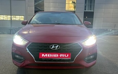 Hyundai Solaris II рестайлинг, 2017 год, 1 045 000 рублей, 1 фотография
