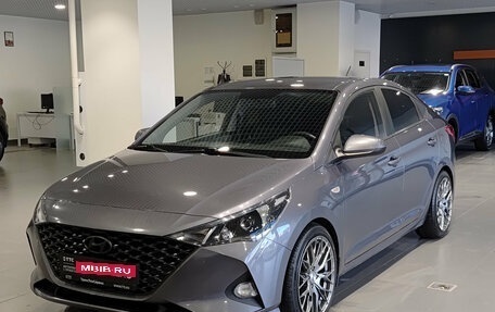 Hyundai Solaris II рестайлинг, 2021 год, 1 595 000 рублей, 5 фотография