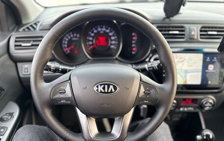 KIA Rio III рестайлинг, 2014 год, 939 000 рублей, 27 фотография