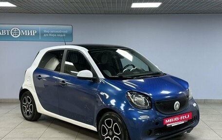 Smart Forfour II, 2016 год, 1 070 000 рублей, 3 фотография