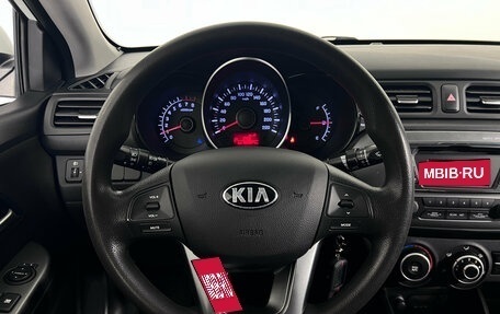 KIA Rio III рестайлинг, 2014 год, 988 000 рублей, 10 фотография