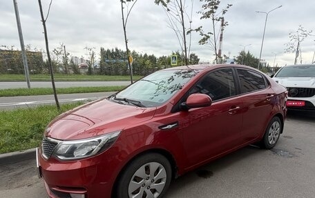 KIA Rio III рестайлинг, 2015 год, 1 055 000 рублей, 1 фотография