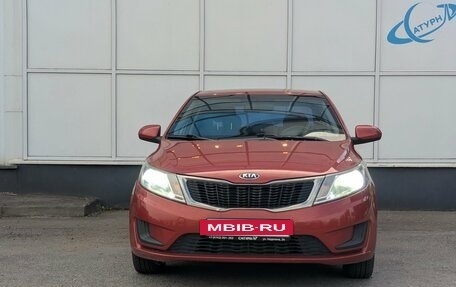 KIA Rio III рестайлинг, 2014 год, 888 000 рублей, 2 фотография