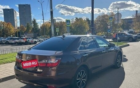 Toyota Camry, 2017 год, 2 080 000 рублей, 5 фотография